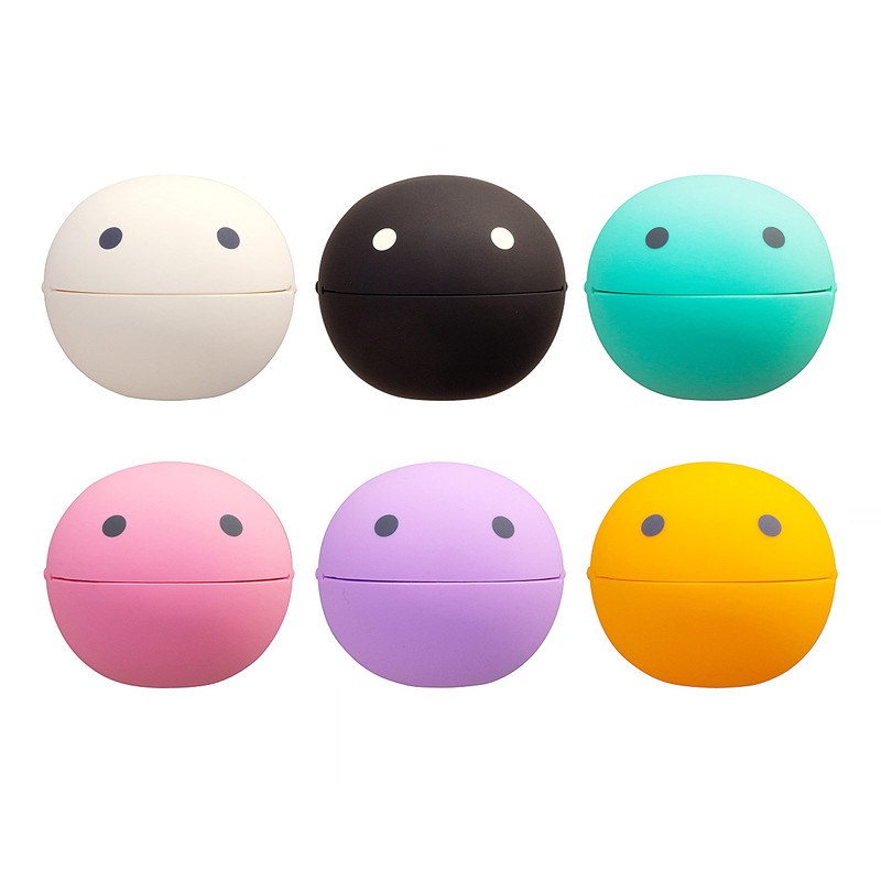 Cube Otamatone Pakupaku Holder Peach