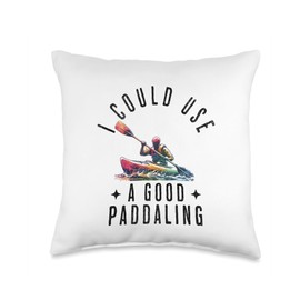i could use a good paddling,Water Sports Outdoors Adventure Throw Pillow