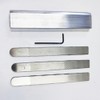 Guitar Nut Files and Fret Crowning Tool Set 4Pcs Steel