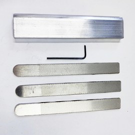 Guitar Nut Files and Fret Crowning Tool Set 4Pcs Steel Luthier Repair Kit