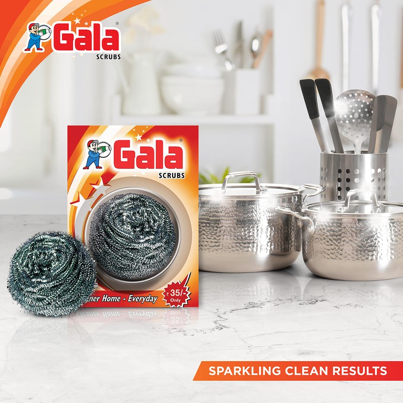 Gala Stainless Steel Scrubber