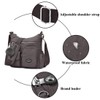 SUKRY Nylon Crossbody Bag for Women with Anti theft RFID