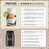 Vitamin B12 + folic acid tablets.