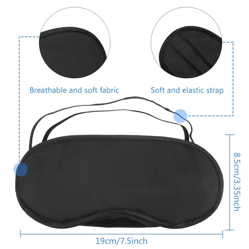 10pcs Eye Mask Sleep Masks Eye Cover Lightweight Comfortable Soft