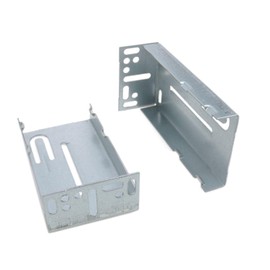 Meuey Lyot Cabinet Drawer Slides Drawer Slide Bracket Rear Drawer Track Socket Drawer Slide Mounting Brackets Rear Mounting Bracket RV Drawer Slides Ball Bearing Drawer Slides with Screws 2PCS