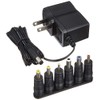 ELPA AC to DC Multi Adapter 6V Switching Household Outlet