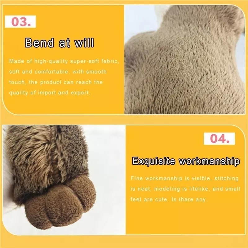 Jextech Peluche De Nutria Animal Mamifero Lindo Regalo Detalle 18cm