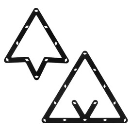 PATIKIL 6 Pcs Magic Rack, 8, 9, and 10 Ball Combo Pack Magic Ball Rack Sheet Pool Rack Table Ball Holder Billiards Accessories