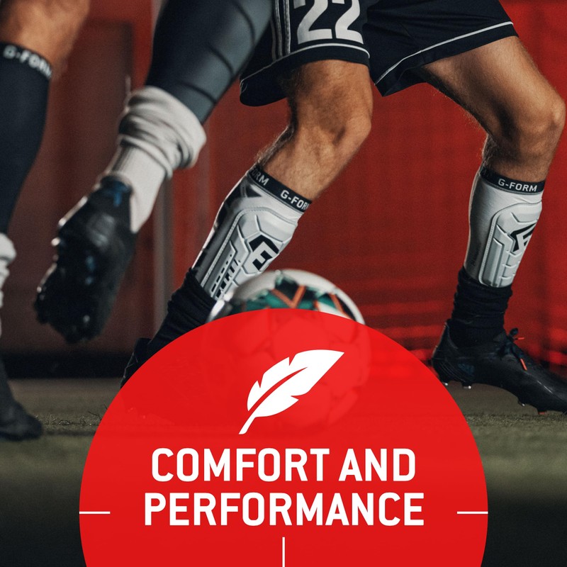 G-form PRO-S VENTO Shin Guards Youth WHT Soccer Legers (yvs4716068)