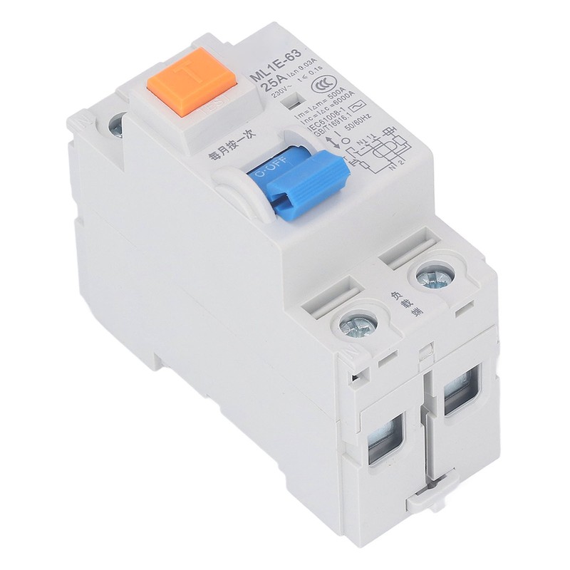 Miniature Current Circuit Breaker 1P+N Leakage Protection Switch for Engineering