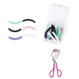 Eyelash Curler Refills Compatible with Tweezerman,Eyelash Curler Pads 24PCS,Silicone Lash Curler Refill Pads Compatible with Tweezerman,Colorful