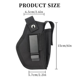 Pistol Holster Belt Holster Concealed Pistol Holster for Men Quick Pull Holster Removable Belt Holster for Glock S&W M&P Sig