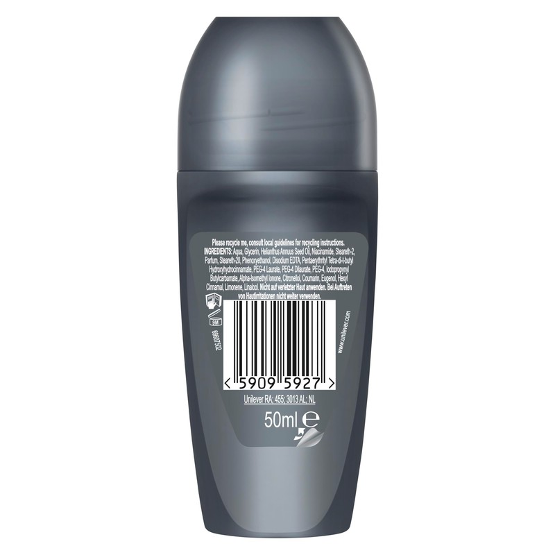 Dove Men+Care Roll-On Clean Comfort Deo ohne Aluminium schützt 48