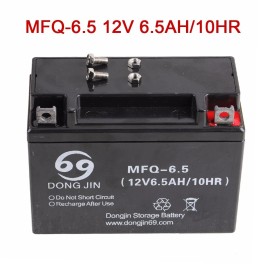 Unbranded 12V 6.5AH MFQ-6.5 UT6.5L Battery for Go Kart Golf Carts ATV Buggy E-Bike Scooter