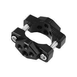 Motoforti Motorcycle Sport Bike Handlebar Clamp Replacement Black 17 to 32 mm