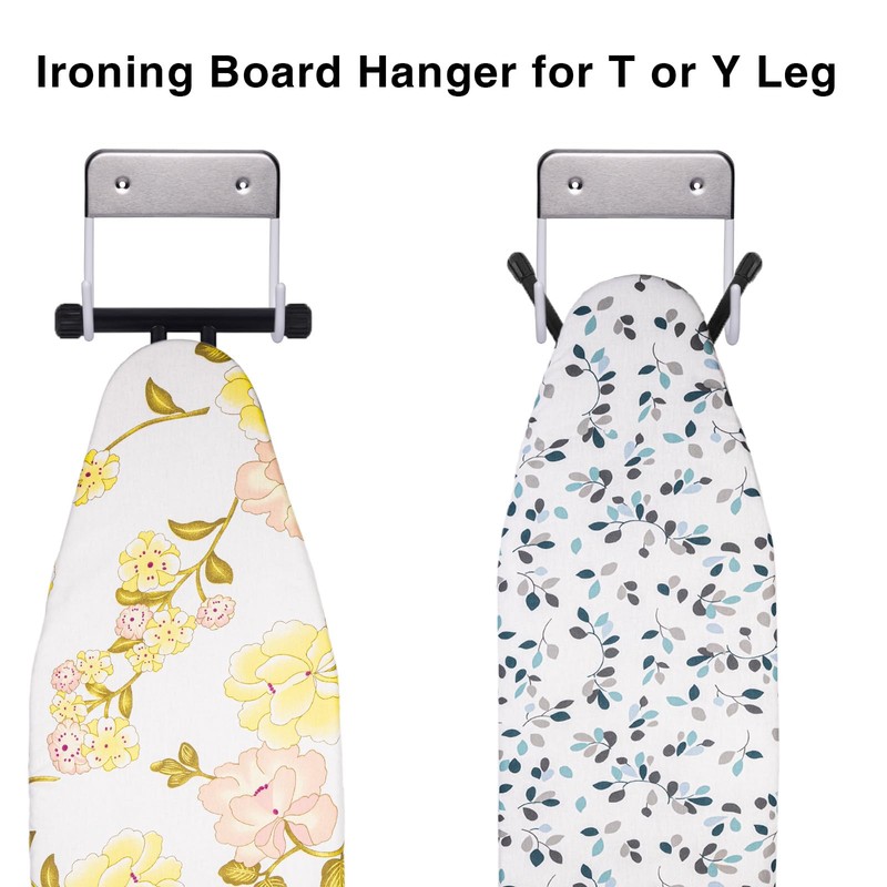 ZHMY Ironing Board Hanger Wall Mount, Ironing Board Holder for