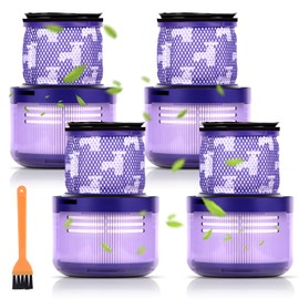 (4 Pieces) Replacement Vacuum Filters Compatible With Dyson V11 Animal V11 Torque Drive V11 Complete V11 Extra V11 Absolute V11 Cordless V15 V15s Detect SV22 SV28 SV14 SV15 SV17