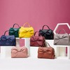 GDGZJJD Women's Shoulder Bag, Small Handbag, Luxury Genuine Leather, 3-Way