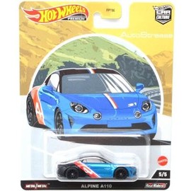 MATTEL HOTWHEELS 1:64SCALE CAR CULTURE AUTO STRASSE - ALPINE A110 Mattel Hot Wheels 1:64 Scale Out Strasse - Alpine A110