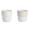 MIKIGEY Espresso Cups Set of 2, 4oz Espresso Shot Cups,