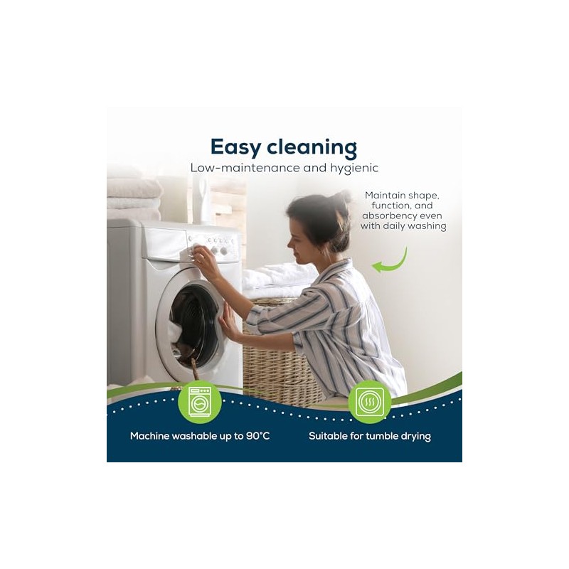 Sensalou Waterproof Bed Pad Reusable 75x90 cm - Washable Incontinence