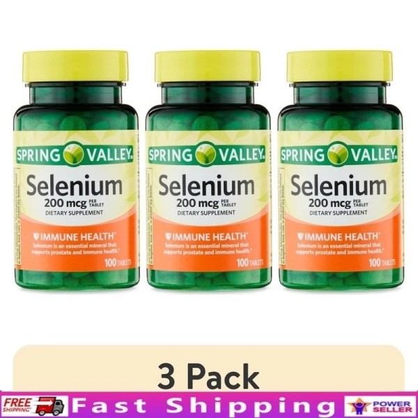 Unbranded Selenium Immune Health Dietary Supplement Tablets 200 mcg 3
