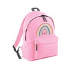 Hoolaroo Backpack For Girls School Bag Rucksack Pink Boho Rainbow