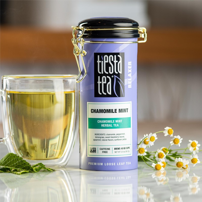 Tiesta Tea - Chamomile Mint, Loose Leaf, Chamomile Mint Herbal