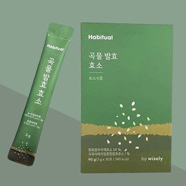 Nurungji-flavored grain fermentation enzyme 3g, 1 month supply / 누룽지맛 곡물 발효 효소 3g 1개월분