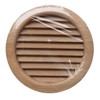 La Ventilation LGRS125Q Ventilation Grille Round Oak for Installation Diameter