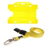ALG ID Cards® Yellow ID Card Badge Holder - Yellow