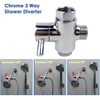 Brass Shower Arm Diverter Valve for Hand Held Showerhead and
