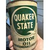 Quaker State vintage Steel Quaker State motor oil 1 Quart