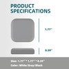 Door Stoppers Wall Protector, Silicone Door Bumper, Self-Adhesive Wall Shield,