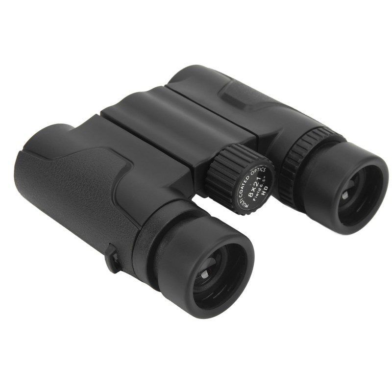 8x21 Pocket Binoculars Folding HD Optical Compact Binoculars for Bird
