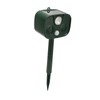 Ultrasonic Animal Repeller Solar Powered Motion Detection Animal Deterrent Device