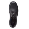 Clarks Men's Bradley Vibe Oxford, Black Tumbled Leather, 10