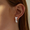 Gold Earrings for Women, 18K Gold Plated Small Gold Hoop