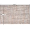 Newk Placemat, Crossweave Vinyl Woven Placemats, Non-Slip Insulation, Washable Placemats