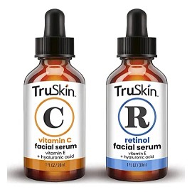 Suero Facial Retinol Vitamina C Antienvejecimiento Dia Noche