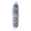 Logex Steel wool, soft wheels, pack of 4