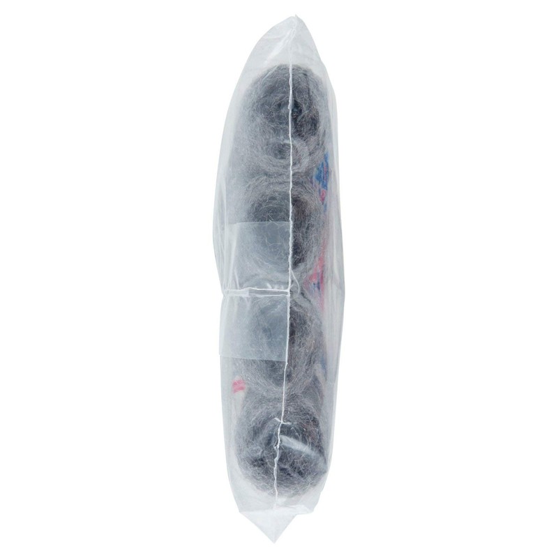 Logex Steel wool, soft wheels, pack of 4