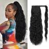 quesdom Corn Wave Ponytail Extension Wrap Around Pony Tail 22
