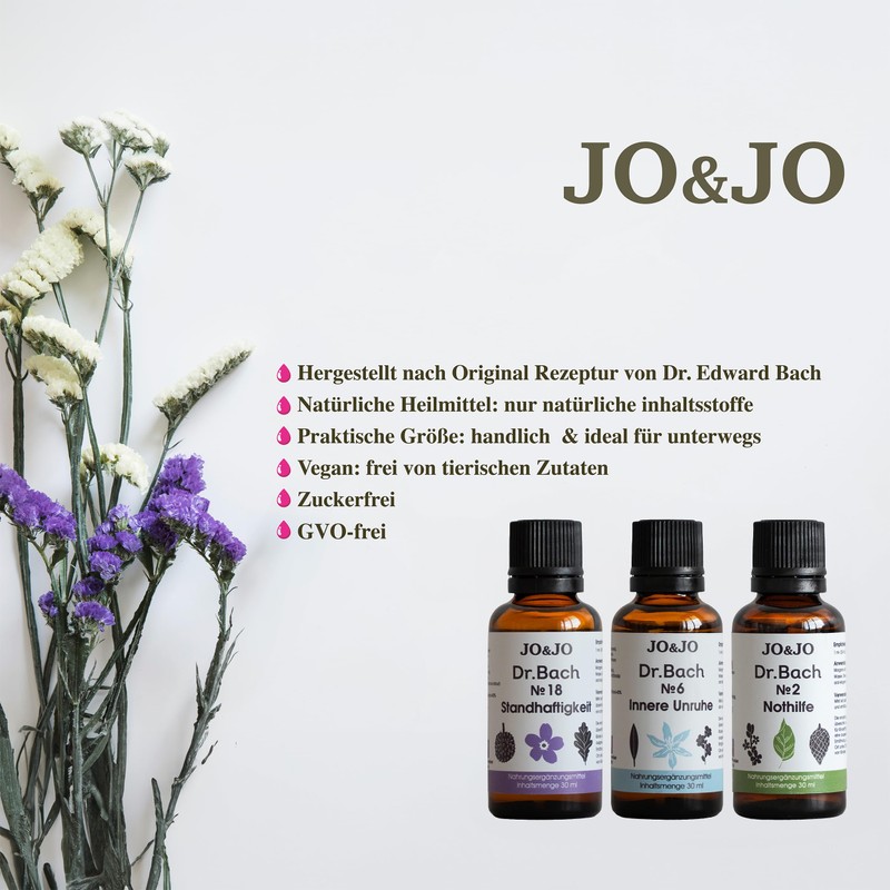 Original Dr. Bach Drops with Healing Herbs Ltd Essences Complete