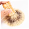 Healeved 2pcs Professional Shave Brush for Men Beard Comb Wood