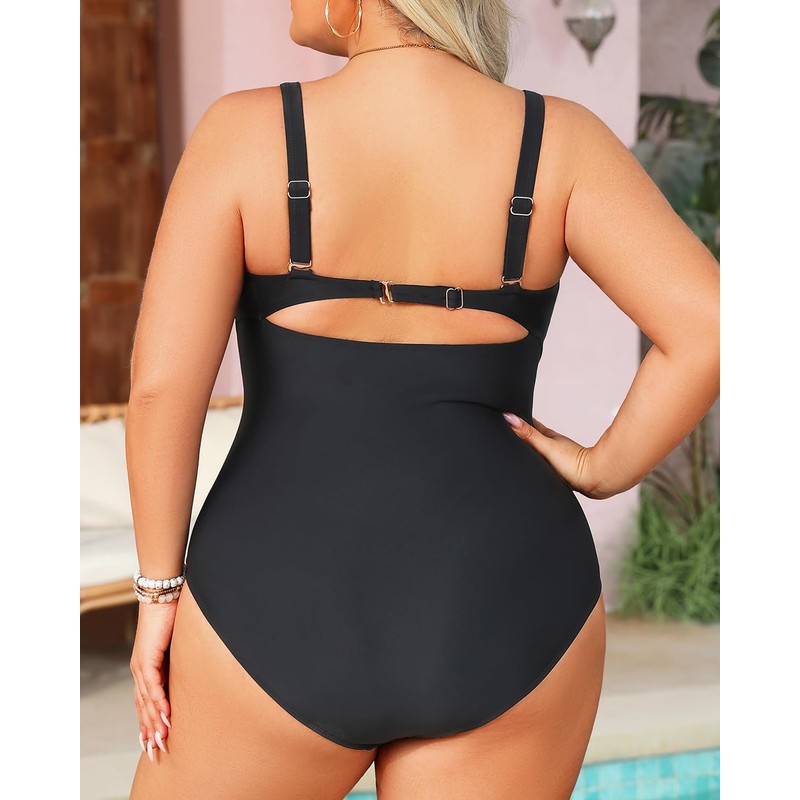 Daci Traje de baño de una pieza con cuello en