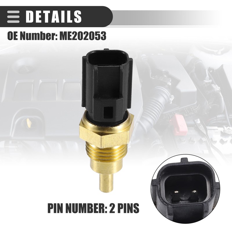 QUARKZMAN Coolant Temperature Sensor for Mitsubishi L200 96-05 1pc