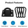 OSVJE 4 Pcs M5 Stable Pad Eye Plates with 4