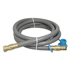 M.B. Sturgis Inc. 1/2" ID Natural Gas BBQ Grill Quick Disconnect Gas Connector (8 Feet)