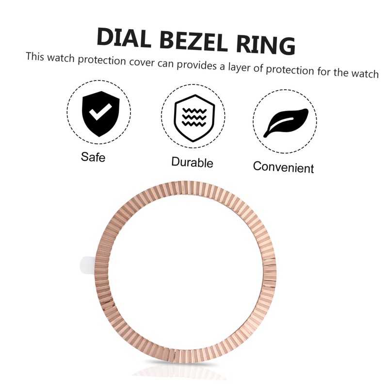 OSALADI Scratch Metal Bezel for Watch Protective Cover Easy to